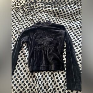 Velvet adidas long wide sleeve